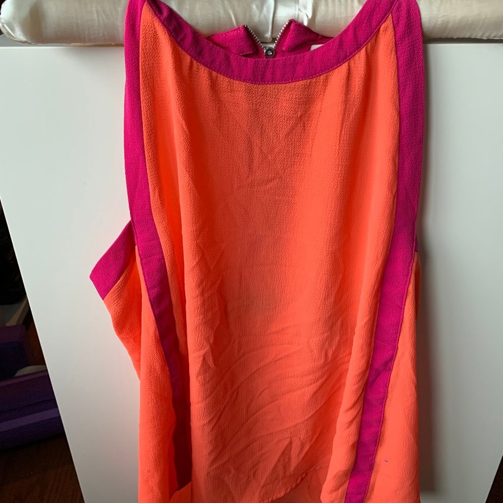 Bright dressy tank top